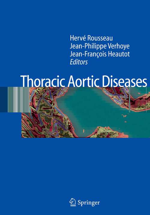 Book cover of Thoracic Aortic Diseases (2006)