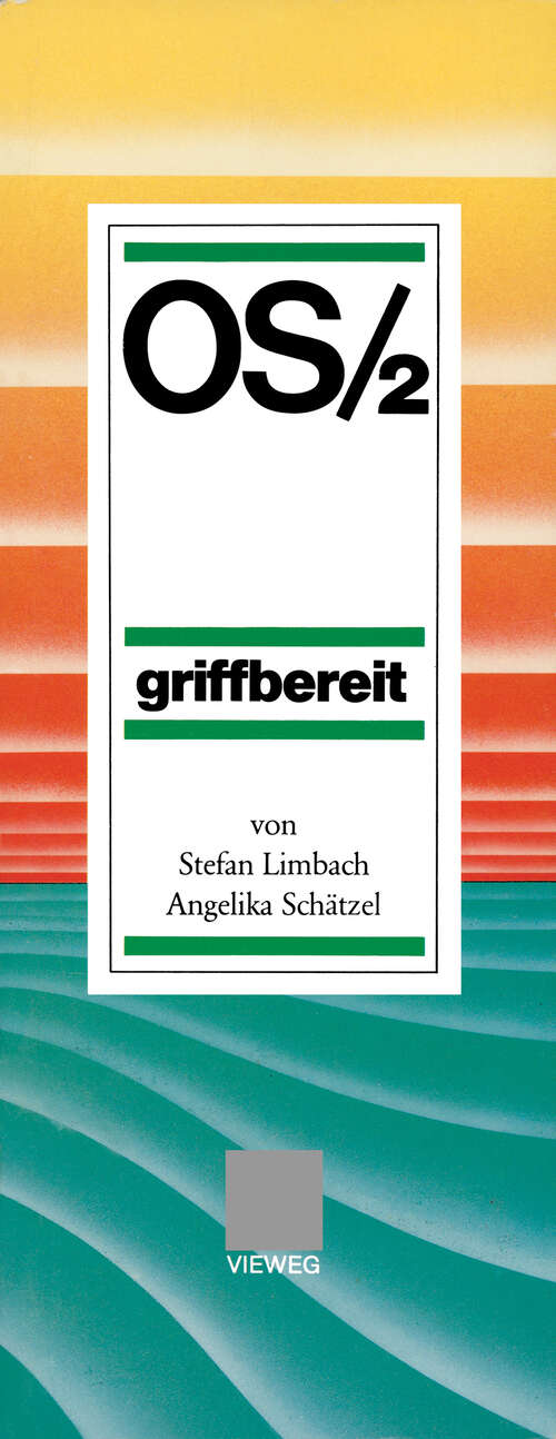 Book cover of OS/2 griffbereit (1988) (Gabler Sekretariat)