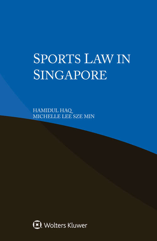 Book cover of Sports Law in Singapore