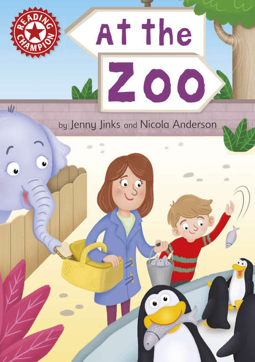 Book cover of At the Zoo: Independent Reading Red 2 (Reading Champion #2)