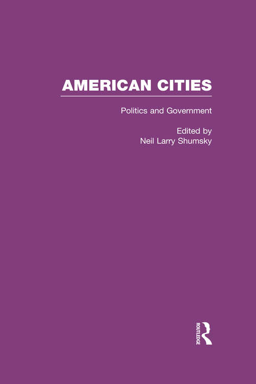Book cover of Politics and Government: A Collection of Essays