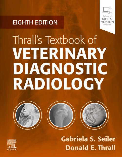 Book cover of Thrall's Textbook of Veterinary Diagnostic Radiology - E-Book (8)