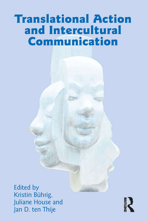 Book cover of Translational Action and Intercultural Communication