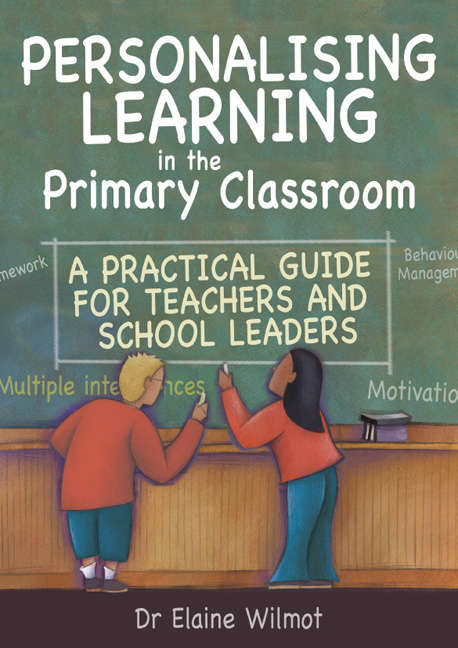 Book cover of Personalising Learning in the Primary Classroom: A practical guide for teachers and school leaders