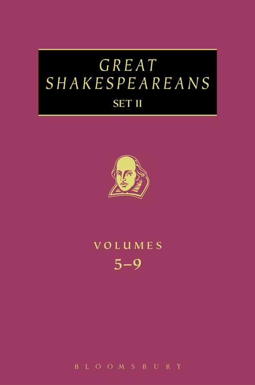 Book cover of Great Shakespeareans Set II (Great Shakespeareans)