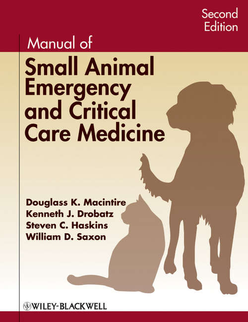 Book cover of Manual of Small Animal Emergency and Critical Care Medicine (2)