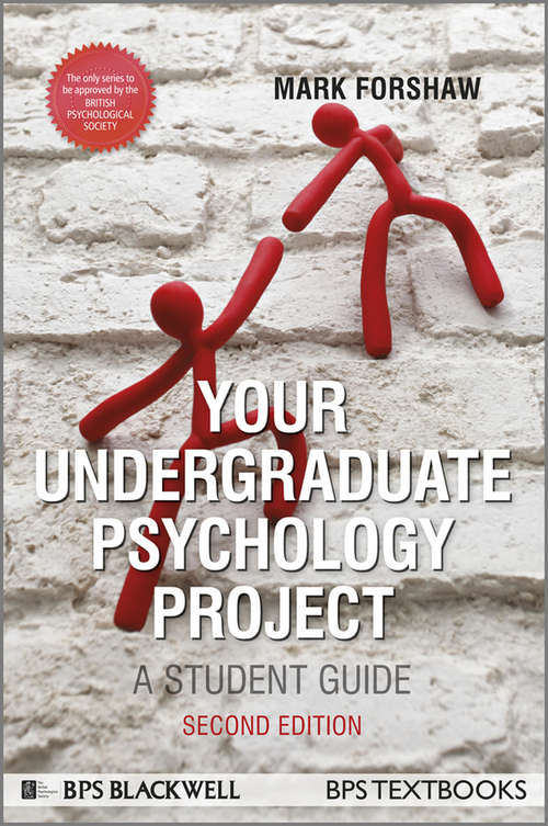 Book cover of Your Undergraduate Psychology Project: A Student Guide