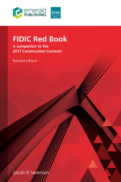 Book cover of FIDIC Red Book, Revised edition: A companion to the 2017 Construction Contract