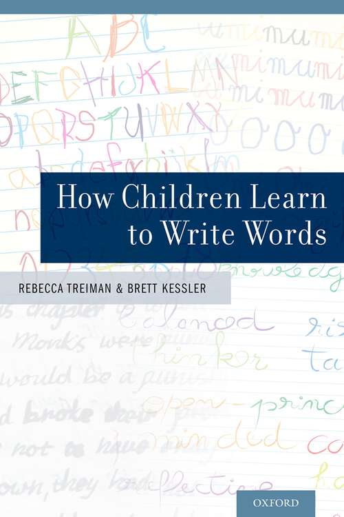 Book cover of How Children Learn To Write Words C