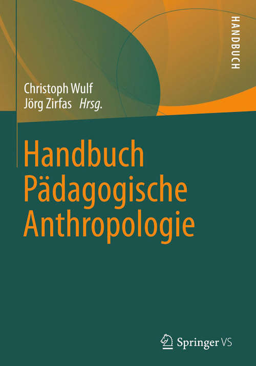 Book cover of Handbuch Pädagogische Anthropologie (2014)