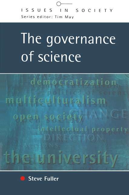 Book cover of Governance of Science (UK Higher Education OUP  Humanities & Social Sciences Sociology)