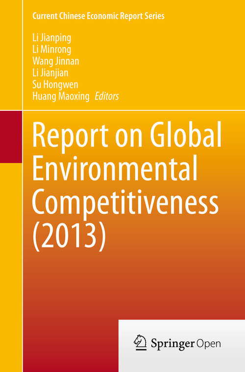 Book cover of Report on Global Environmental Competitiveness (2014) (Current Chinese Economic Report Series)