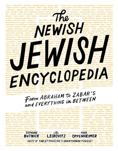 Book cover of The Newish Jewish Encyclopedia: From Abraham to Zabar's and Everything in Between