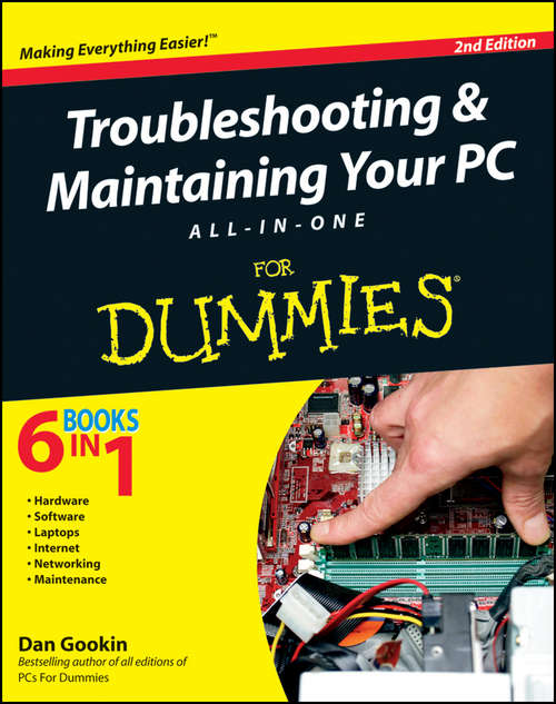 Book cover of Troubleshooting and Maintaining Your PC All-in-One For Dummies (2)