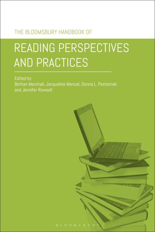 Book cover of The Bloomsbury Handbook of Reading Perspectives and Practices