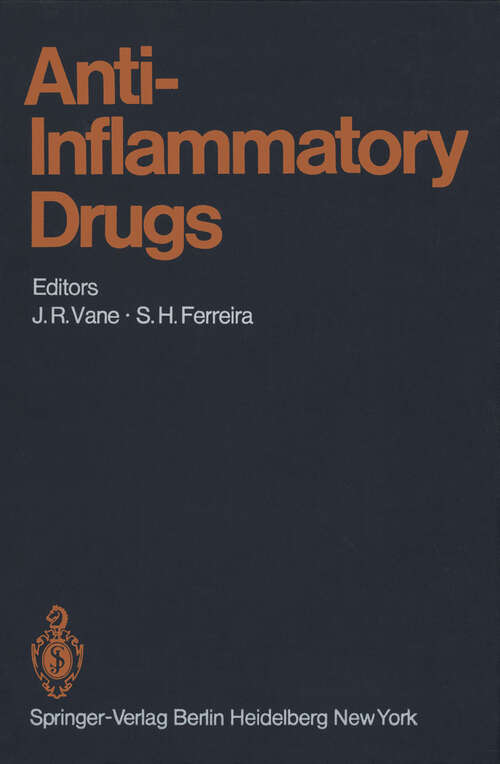 Book cover of Anti-Inflammatory Drugs (1979) (Handbook of Experimental Pharmacology: 50 / 2)