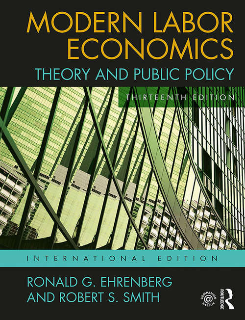 Book cover of Modern Labor Economics: Theory and Public Policy (International Student Edition)