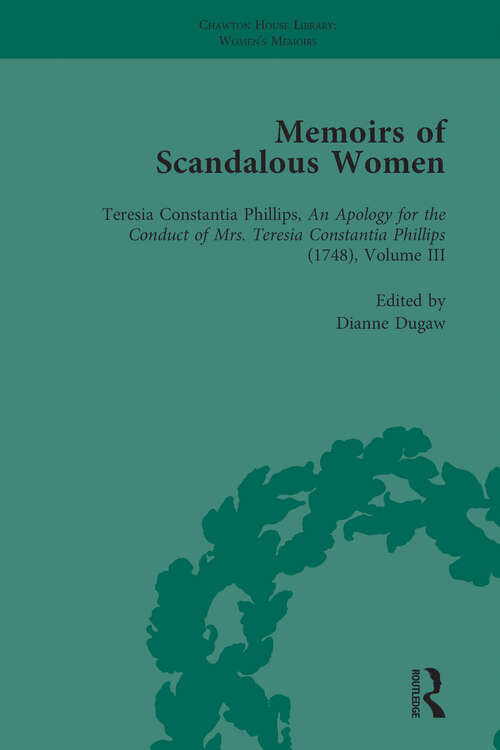 Book cover of Memoirs of Scandalous Women, Volume 3