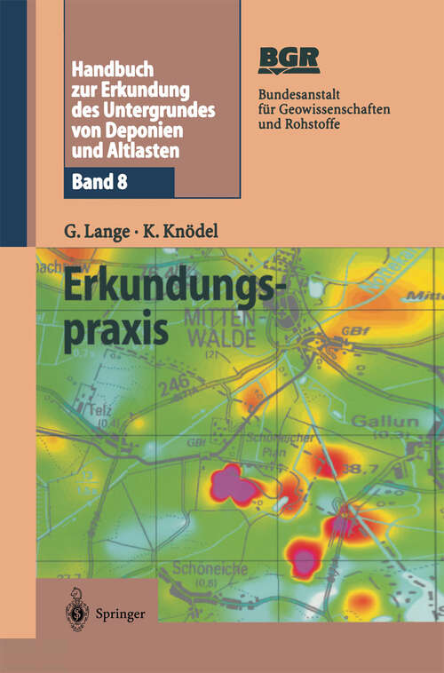 Book cover of Handbuch zur Erkundung des Untergrundes von Deponien und Altlasten: Band 8: Erkundungspraxis (2003)