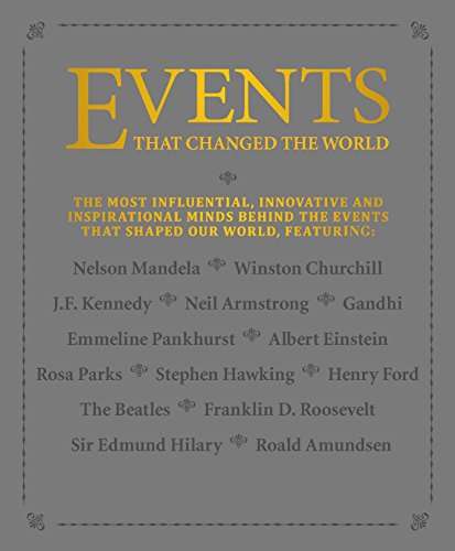 Book cover of Events that Changed the World: The most influential, innovative and inspirational minds behind the events that shaped our world