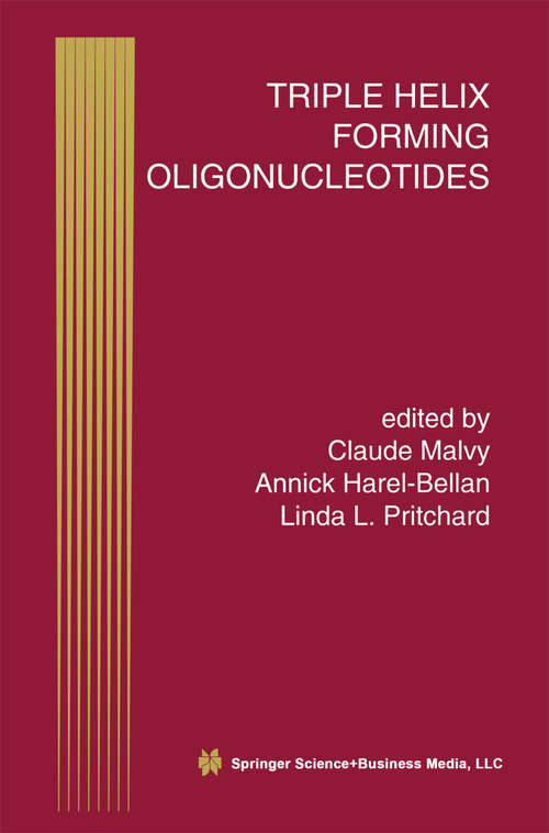 Book cover of Triple Helix Forming Oligonucleotides (1999) (Perspectives in Antisense Science #2)