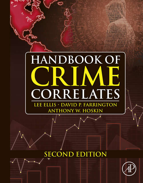 Book cover of Handbook of Crime Correlates (2)