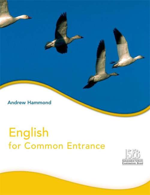 Book cover of ISEB English for Common Entrance: Pupil's Book (PDF)