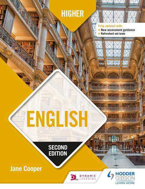 Book cover of Higher English, Second Edition