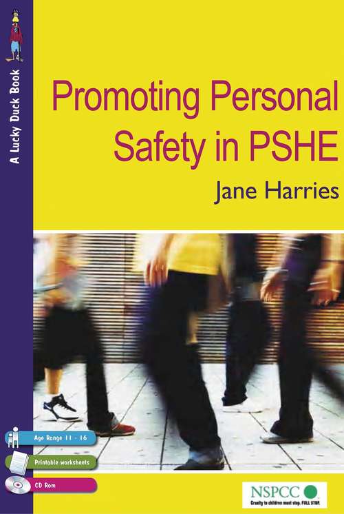 Book cover of Promoting Personal Safety in PSHE (PDF)