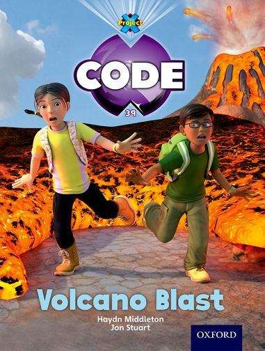 Book cover of Volcano Blast, Level 7