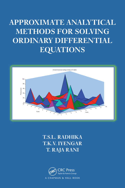 Book cover of Approximate Analytical Methods for Solving Ordinary Differential Equations