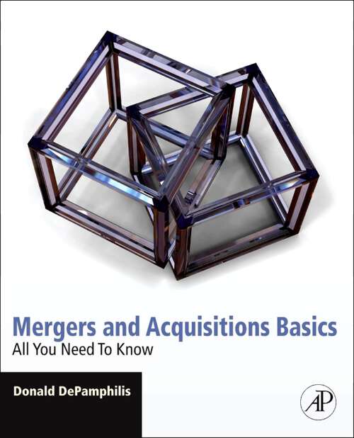 Book cover of Mergers and Acquisitions Basics: All You Need To Know