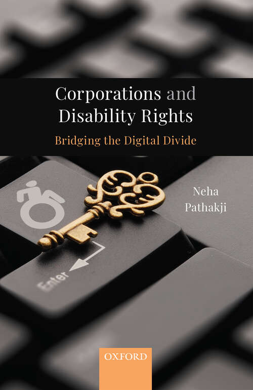 Book cover of Corporations and Disability Rights: Bridging the Digital Divide