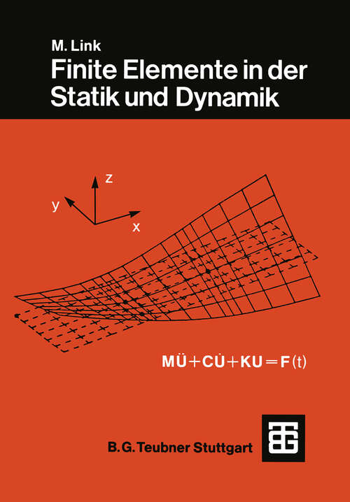 Book cover of Finite Elemente in der Statik und Dynamik (2. Aufl. 1984)