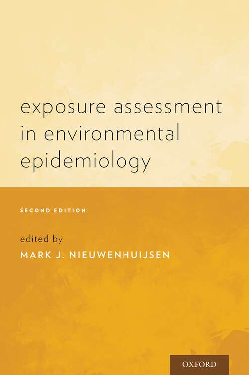 Book cover of Exposure Assessment in Environmental Epidemiology