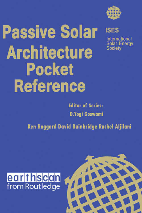 Book cover of Passive Solar Architecture Pocket Reference (Energy Pocket Reference)