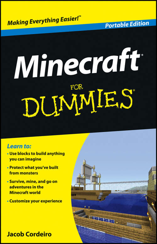 Book cover of Minecraft For Dummies (Portable Edition)
