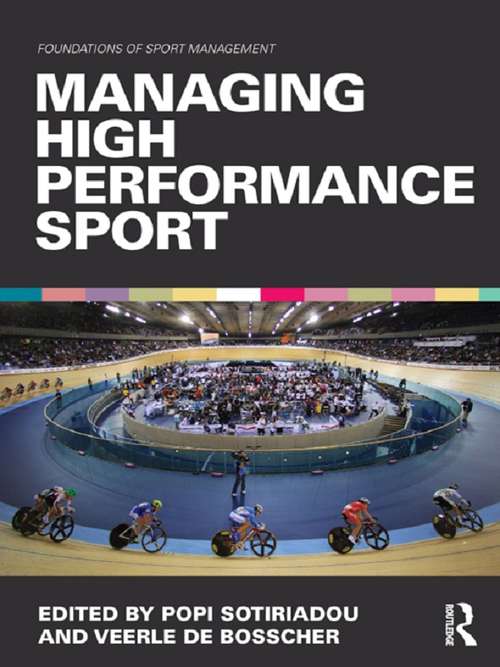 Book cover of Managing High Performance Sport