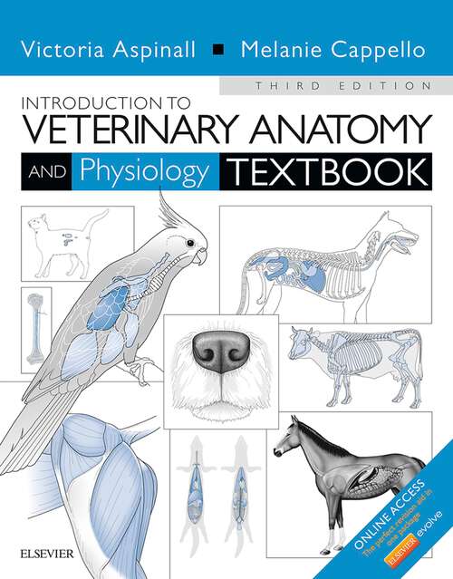 Book cover of Introduction to Veterinary Anatomy and Physiology Textbook (3)