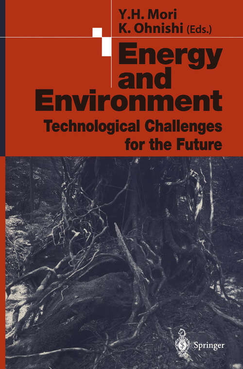 Book cover of Energy and Environment: Technological Challenges for the Future (2001)