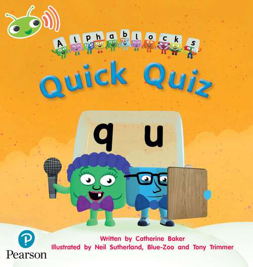 Book cover of Bug Club, Phonics, Phase 3, Set 7, Alphablocks, Quick Quiz (PDF)