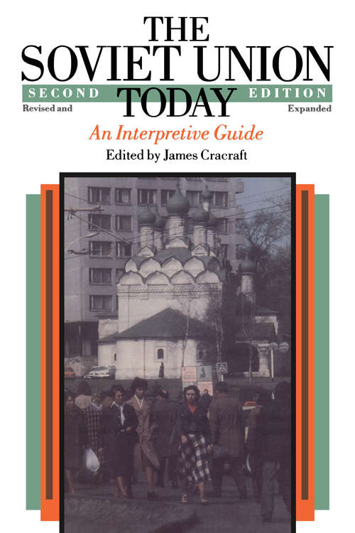 Book cover of The Soviet Union Today: An Interpretive Guide