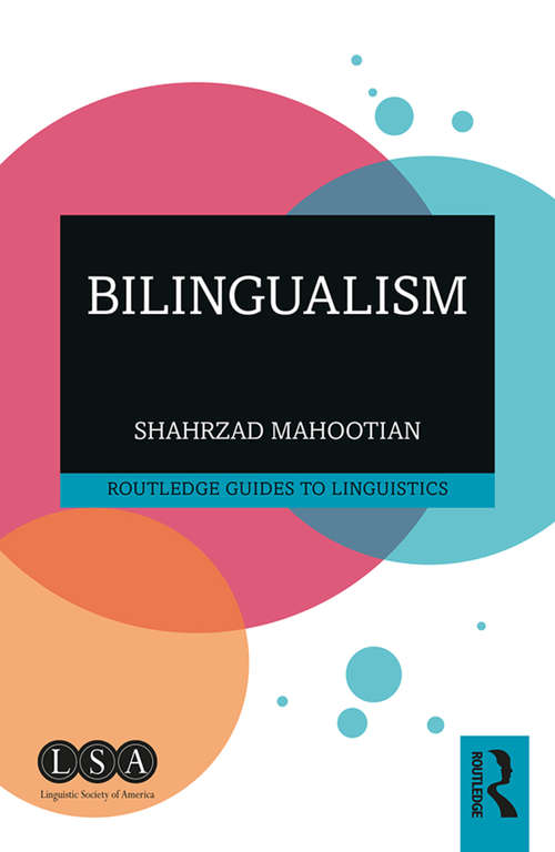 Book cover of Bilingualism (Routledge Guides to Linguistics)