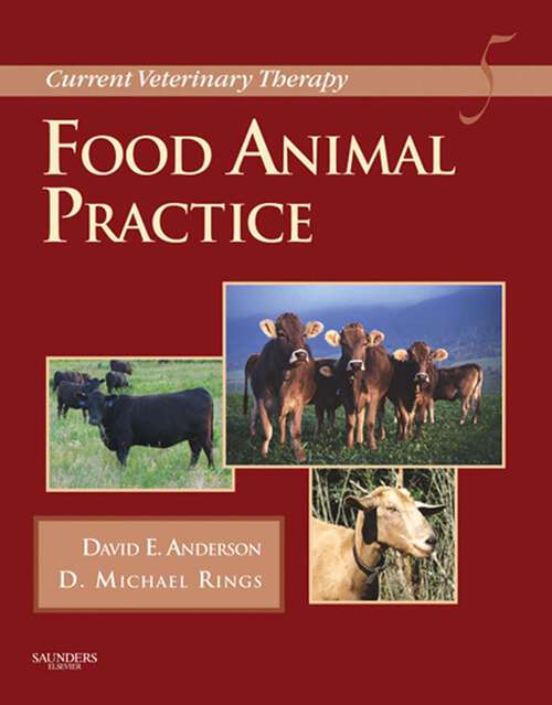 Book cover of Current Veterinary Therapy: Food Animal Practice (5) (Current Veterinary Therapy)