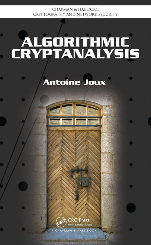 Book cover of Algorithmic Cryptanalysis