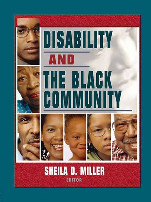 Book cover of Disability and the Black Community