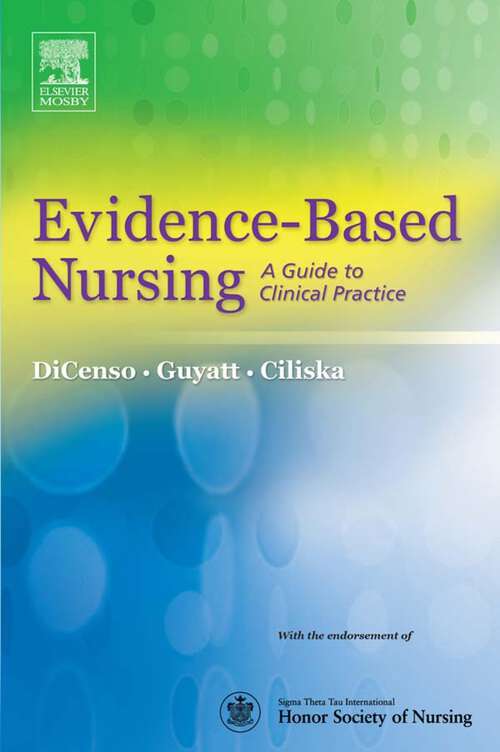 Book cover of Evidence-Based Nursing: A Guide to Clinical Practice