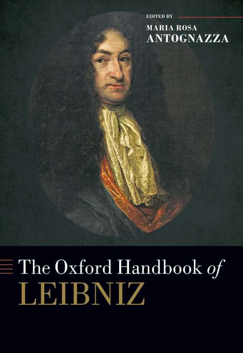 Book cover of The Oxford Handbook of Leibniz (Oxford Handbooks)