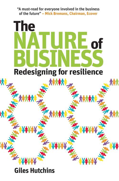 Book cover of The Nature of Business: Redesigning for resilience