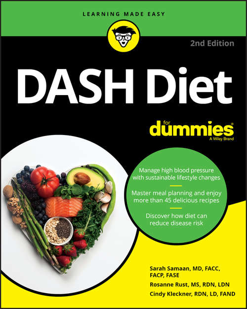 Book cover of DASH Diet For Dummies (2)